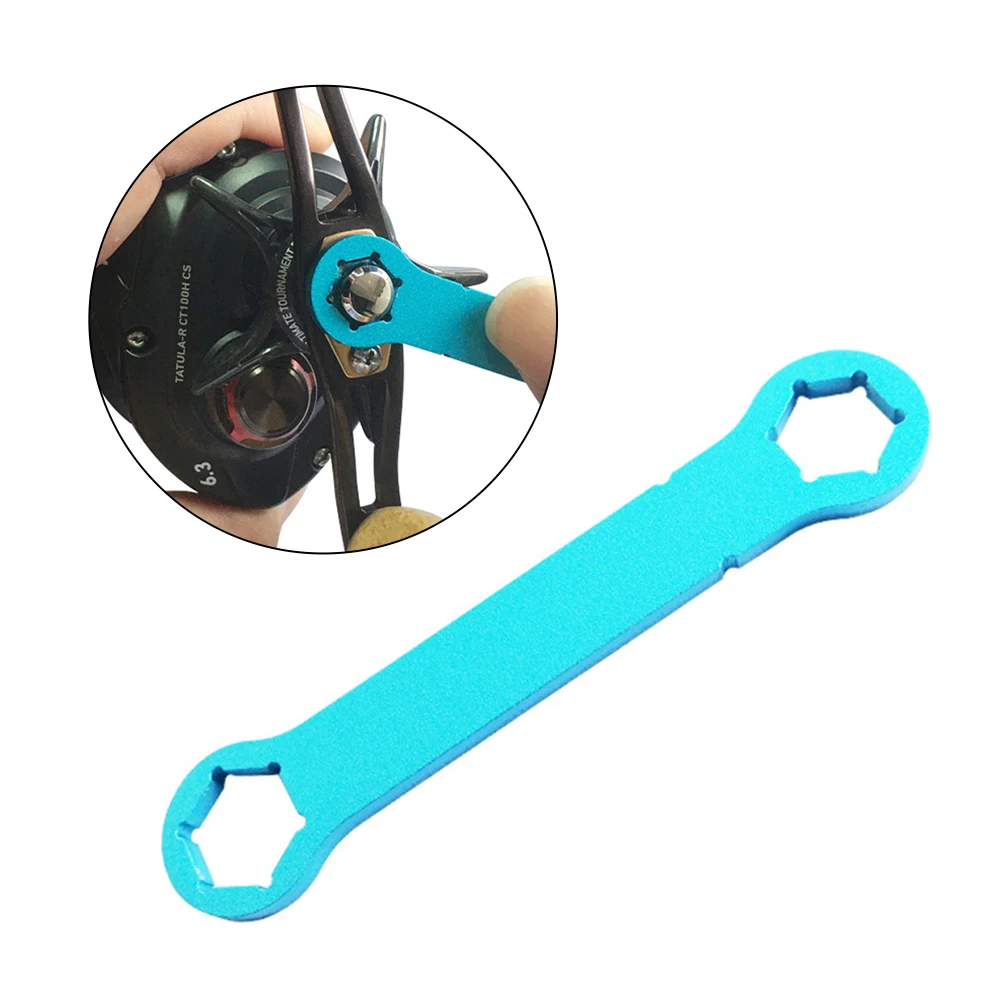 Fishing Reel Nut Wrench DIY Baitcasting Fishing Reel Maintenance Tool Aluminium Alloy Spanner Repairing Removal Equipment
Fishing Reel Nut Wrench DIY Baitcasting Fishing Reel Maintenance Tool Aluminium Alloy Spanner Repairing Removal Equipment