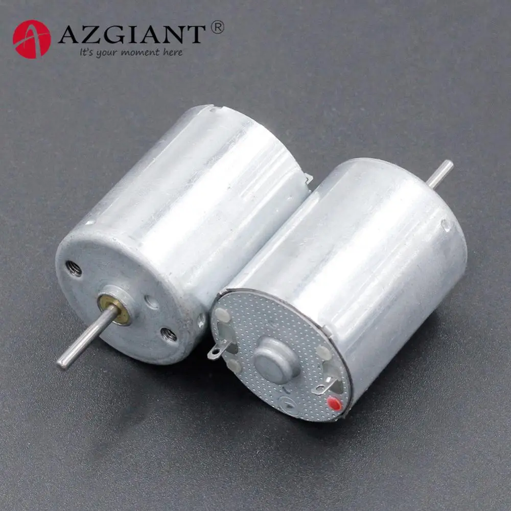12V 3850RPM 2pcs RF-370CB-11510 DC Precious Metal Brush Mute Micro Motor Low Speed Current Low Noise Electric Motor
12V 3850RPM 2pcs RF-370CB-11510 DC Precious Metal Brush Mute Micro Motor Low Speed Current Low Noise Electric Motor