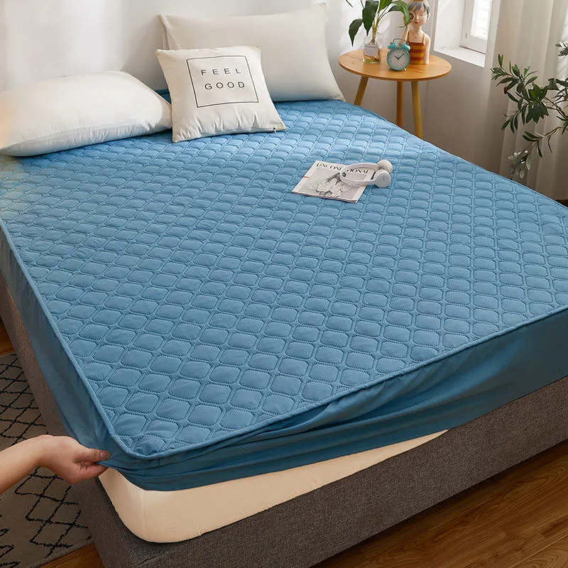JUSTCHIC 5-25CM Simple Solid Color Polyester Universal Mattress Cover Thick Quilted Fitted Sheet Wear-resisting BedSheet
JUSTCHIC 5-25CM Simple Solid Color Polyester Universal Mattress Cover Thick Quilted Fitted Sheet Wear-resisting BedSheet
