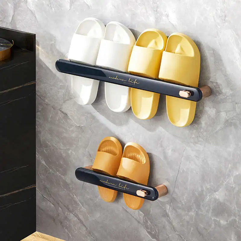 Light Luxury Slipper Storage Rack Towel Rack Bathroom Wall Hanging Free Punching Shoe Storage Rack
Light Luxury Slipper Storage Rack Towel Rack Bathroom Wall Hanging Free Punching Shoe Storage Rack