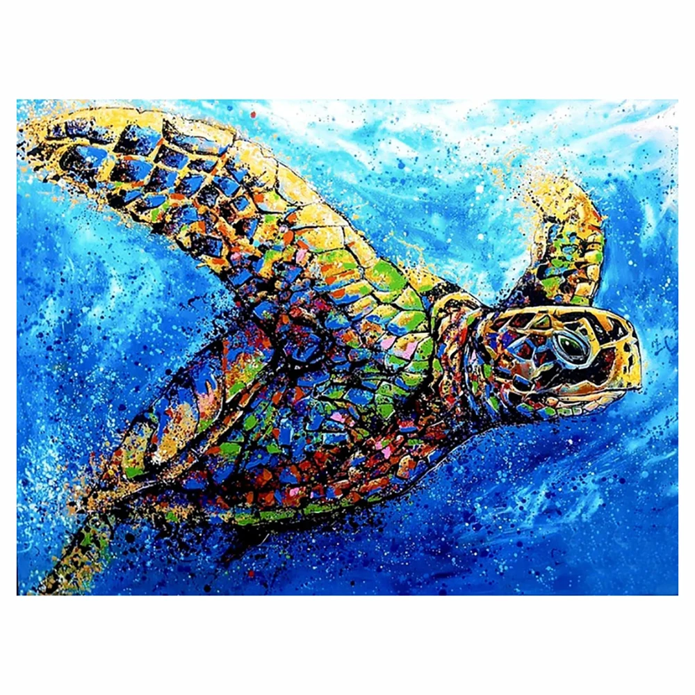 KamyYi diamond painted turtle 5D full diamond square round hand embroidery cross stitch mosaic set gift
KamyYi diamond painted turtle 5D full diamond square round hand embroidery cross stitch mosaic set gift