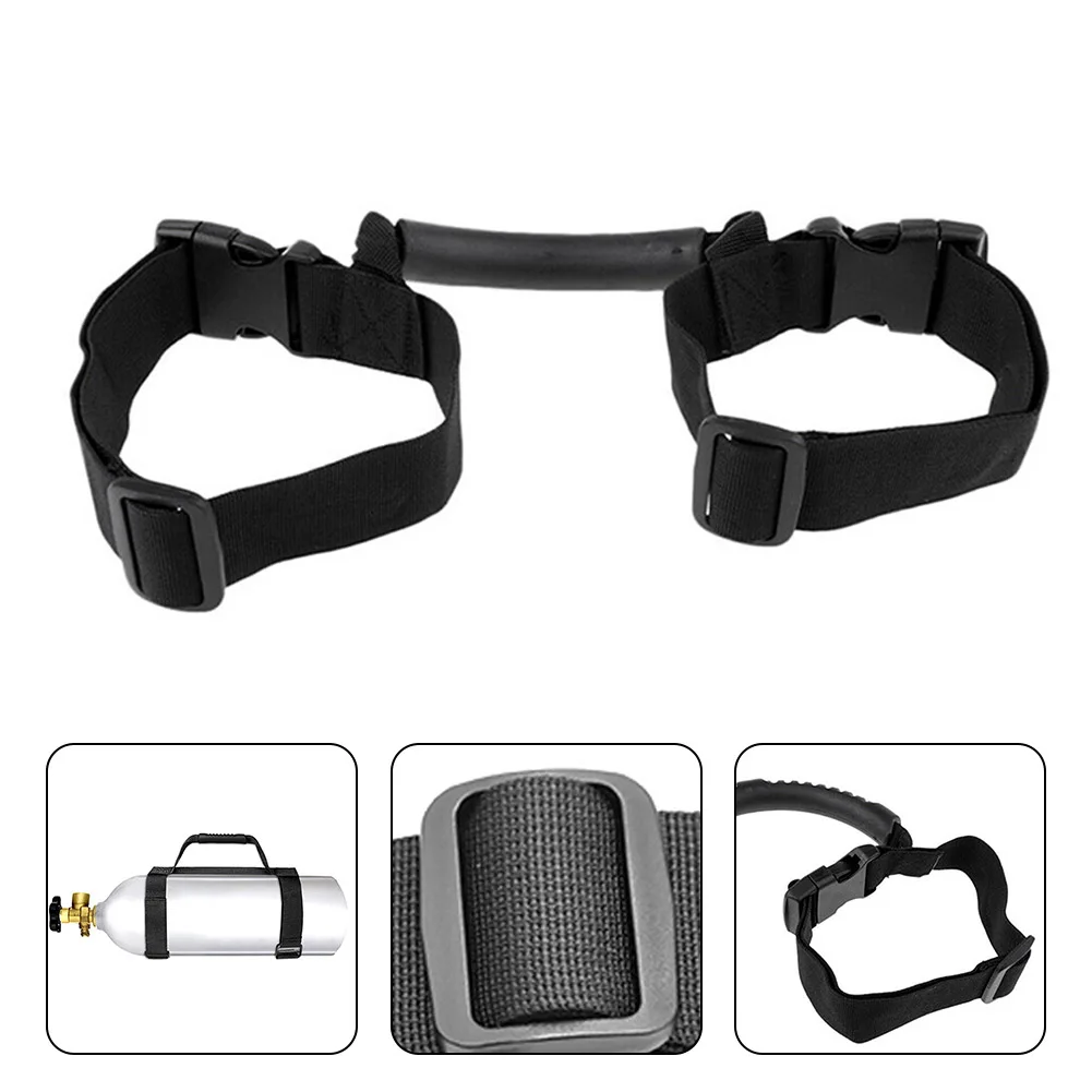 Portable Scuba Diving Tank Handle Air Cylinder Carrier Bottle Holder Shoulder Strap Lightweight Adjustable Nylon Dive Carrier
Portable Scuba Diving Tank Handle Air Cylinder Carrier Bottle Holder Shoulder Strap Lightweight Adjustable Nylon Dive Carrier