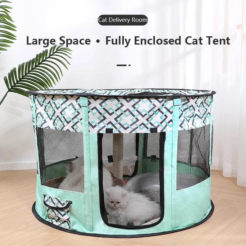 Portable Pet Playpen Cat Tent Bed Folding Dog House Cage For Dogs Cats Baby Delivery Room Puppy Indoor Round Fence Pet Supplies
Portable Pet Playpen Cat Tent Bed Folding Dog House Cage For Dogs Cats Baby Delivery Room Puppy Indoor Round Fence Pet Supplies