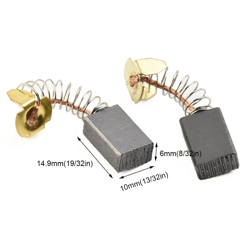 2pcs Carbon Brushes For HK1810 Scraper For HM0810B Demolition Hammer 4014NV Blower Electric Motor Power Tool Replacement
2pcs Carbon Brushes For HK1810 Scraper For HM0810B Demolition Hammer 4014NV Blower Electric Motor Power Tool Replacement