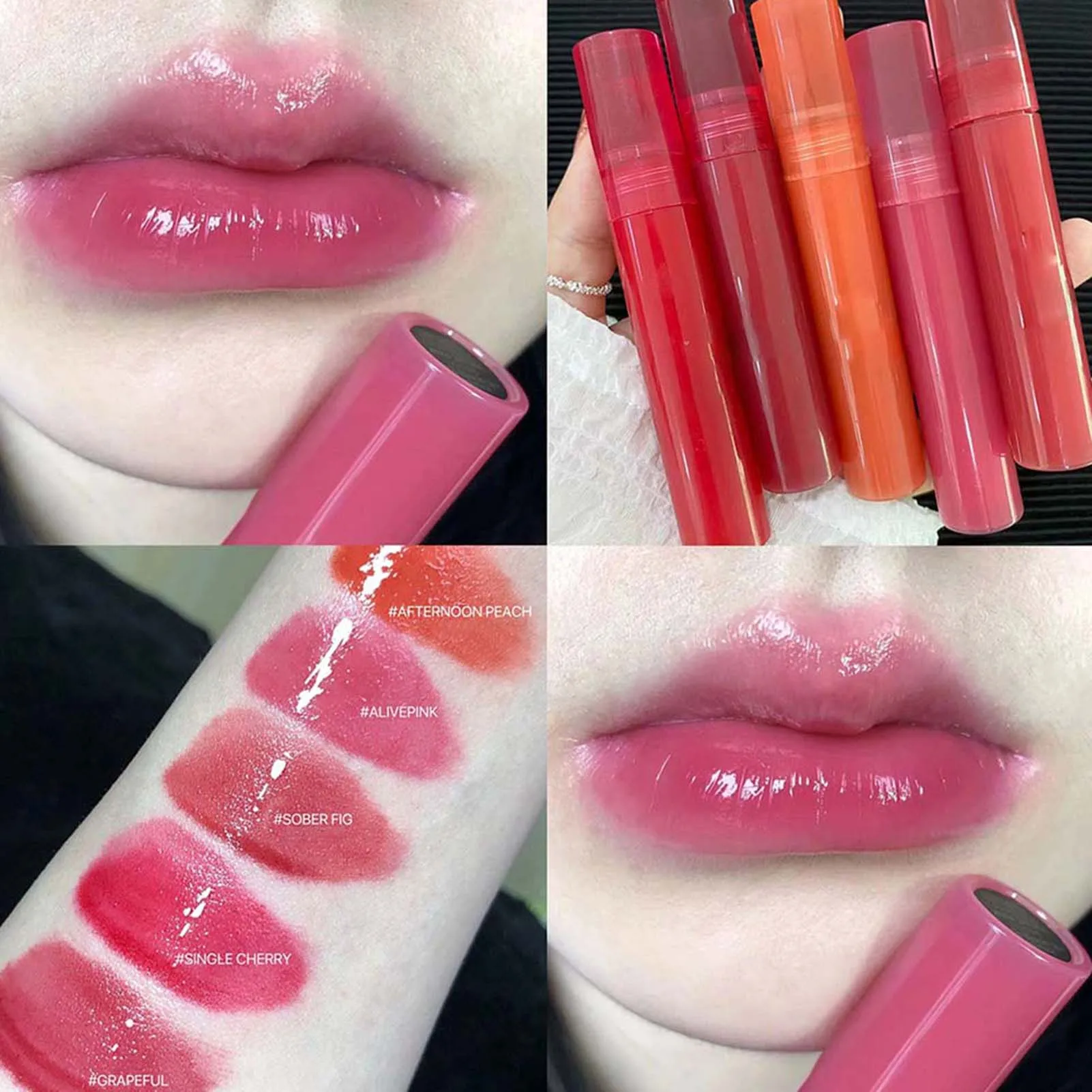 Innovative Multi-color System Optional Moisturizing Good-looking Female Lip Gloss Female Natural High Gloss Female Universal
Innovative Multi-color System Optional Moisturizing Good-looking Female Lip Gloss Female Natural High Gloss Female Universal