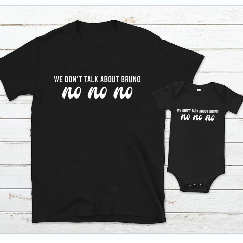 We Don't Talk about Matching White T-Shirts Family Matching Clothes Birthday 7-12m Dad and Son Matching Clothes Cotton M
We Don't Talk about Matching White T-Shirts Family Matching Clothes Birthday 7-12m Dad and Son Matching Clothes Cotton M