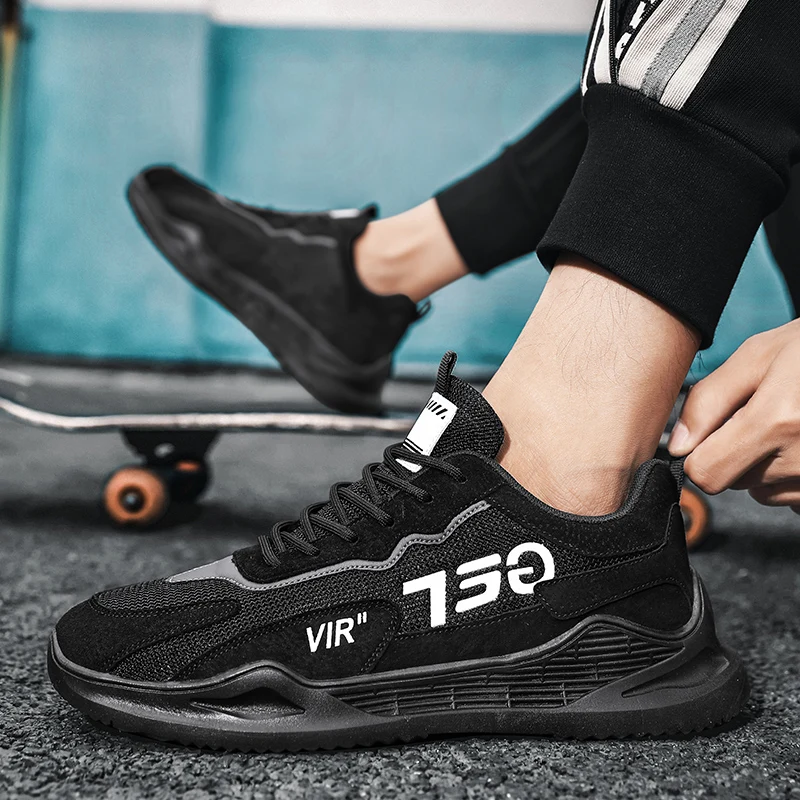 Trendy Running Shoes Man Mesh Breathable Training Sport Shoes Men Athletic Sneakers Outdoor Non-slip Walking Sneakers for Men
Trendy Running Shoes Man Mesh Breathable Training Sport Shoes Men Athletic Sneakers Outdoor Non-slip Walking Sneakers for Men
