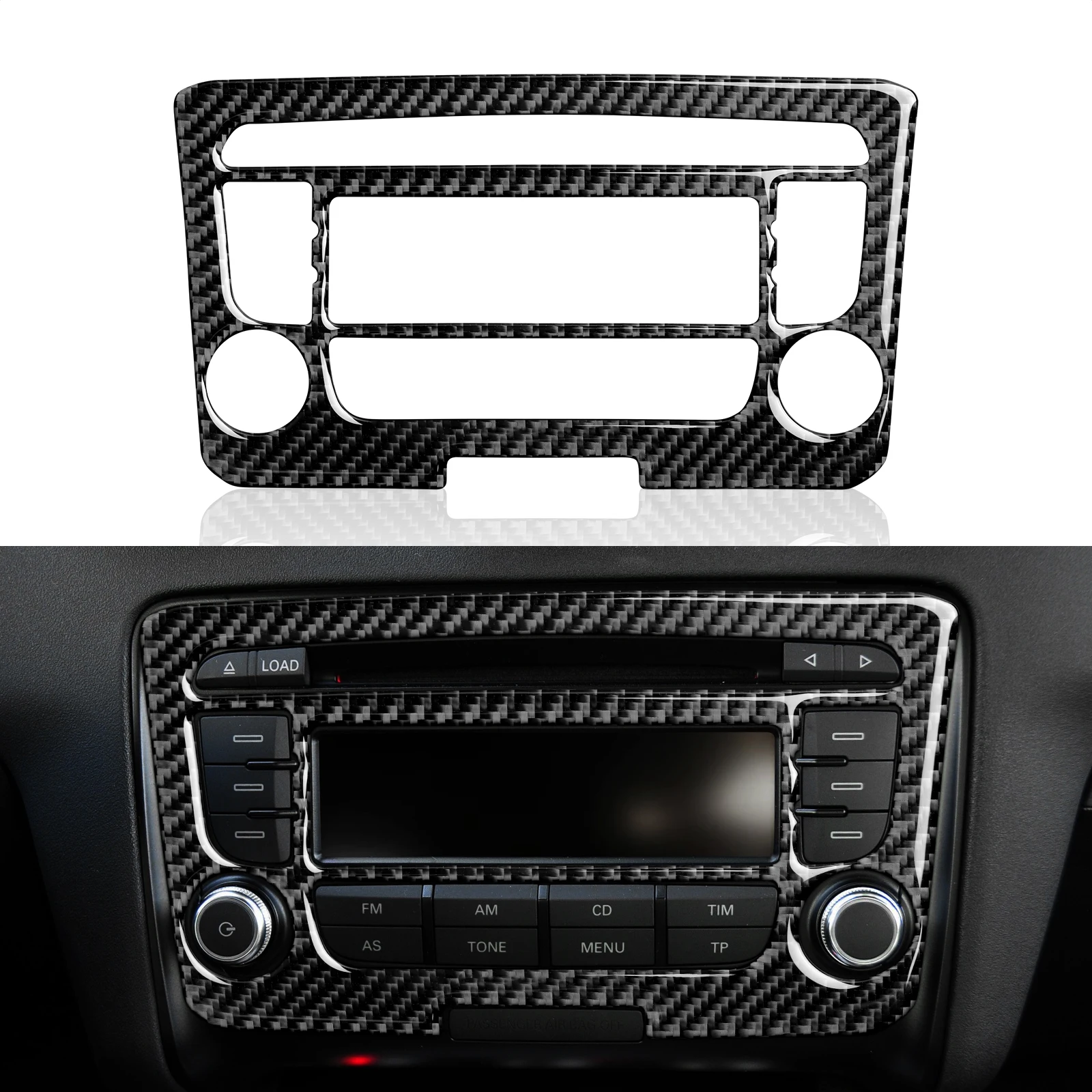 Car Center Control CD Decoration Panel Decals Carbon Fiber Stickers For Audi TT 2008-2014 8n 8J MK123 Accessories (Style A) 
Car Center Control CD Decoration Panel Decals Carbon Fiber Stickers For Audi TT 2008-2014 8n 8J MK123 Accessories (Style A)