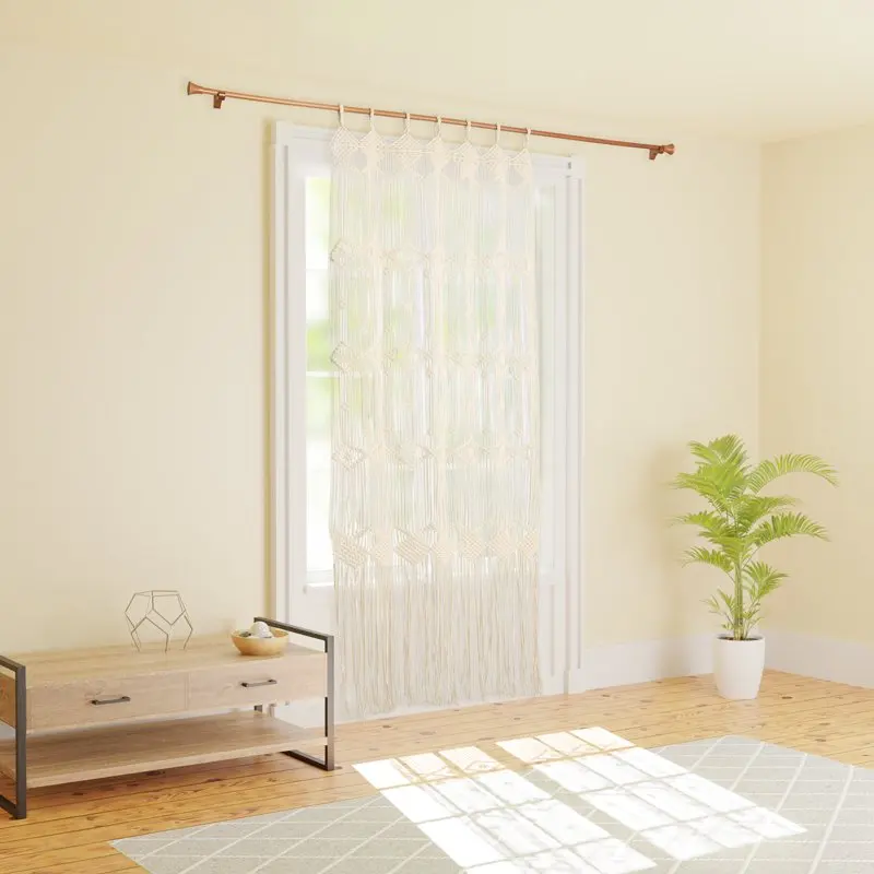 Ацтекские Цветочные занавески, набор из 2 шт. каждая панель, 36 дюймов шириной X 86 дюймов длиной 
Ацтекские Цветочные занавески, набор из 2 шт. каждая панель, 36 дюймов шириной X 86 дюймов длиной