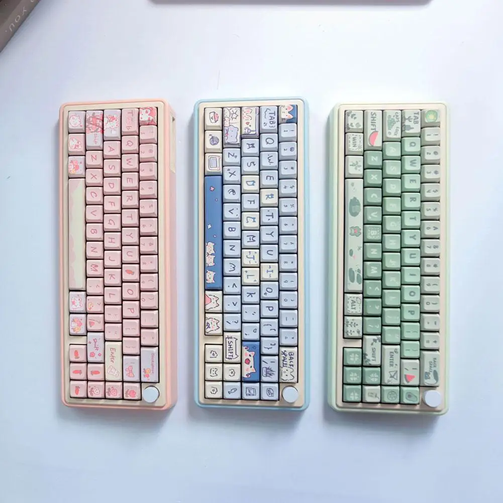 148/66Keys MDA Profile Cute Animal Theme Keycaps For Mechanical Gaming Keyboard For Mx Switch PBT Five-sided Sublimation Ke D4U2
148/66Keys MDA Profile Cute Animal Theme Keycaps For Mechanical Gaming Keyboard For Mx Switch PBT Five-sided Sublimation Ke D4U2