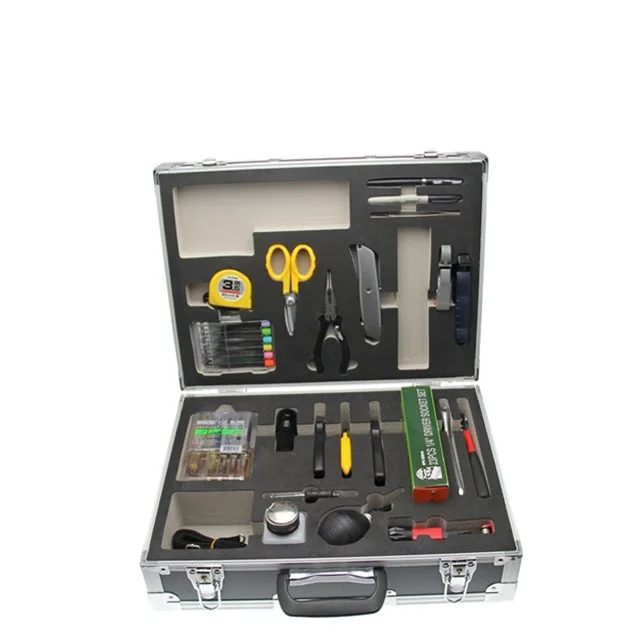 Factory price KL-08A Optic Fiber tool box used in optical fiber fusion splicing
Factory price KL-08A Optic Fiber tool box used in optical fiber fusion splicing