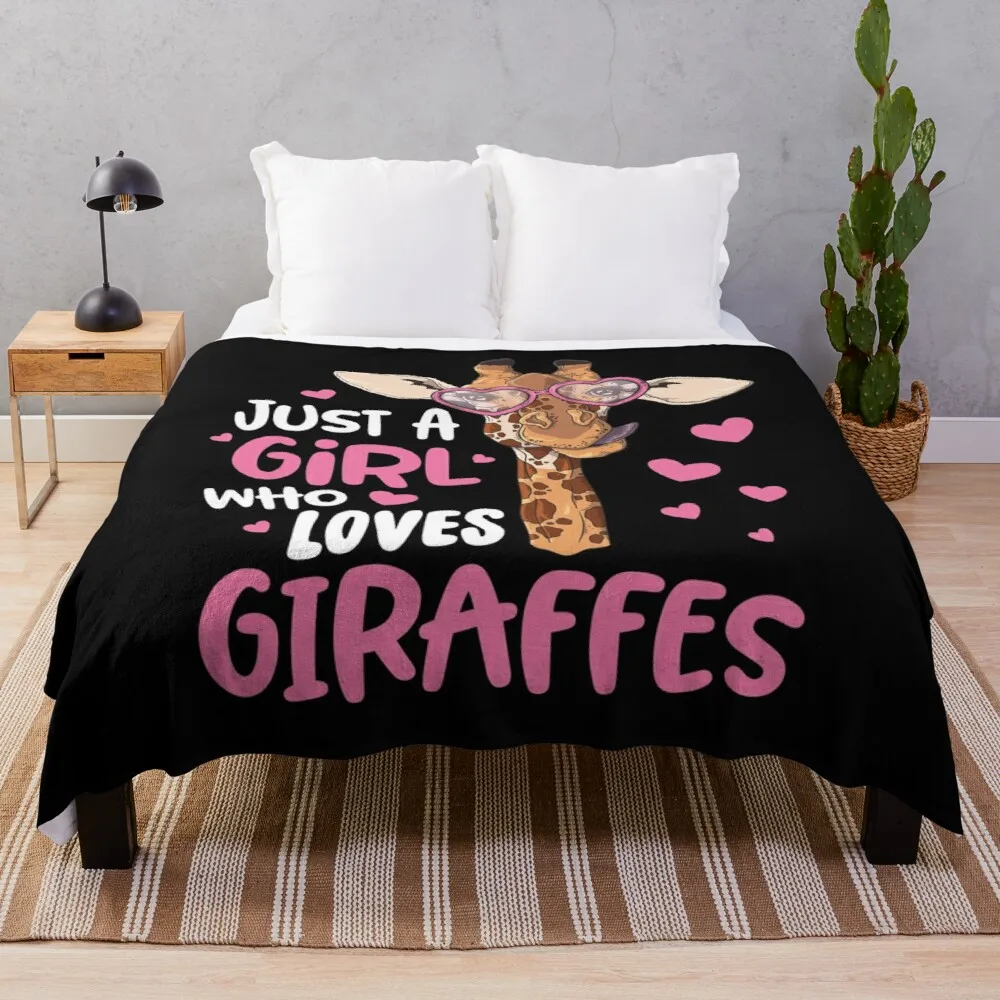 Just A Girl Who Loves Giraffes Giraffe Lover Gift Throw Blanket Cotton Sofa Throw
Just A Girl Who Loves Giraffes Giraffe Lover Gift Throw Blanket Cotton Sofa Throw