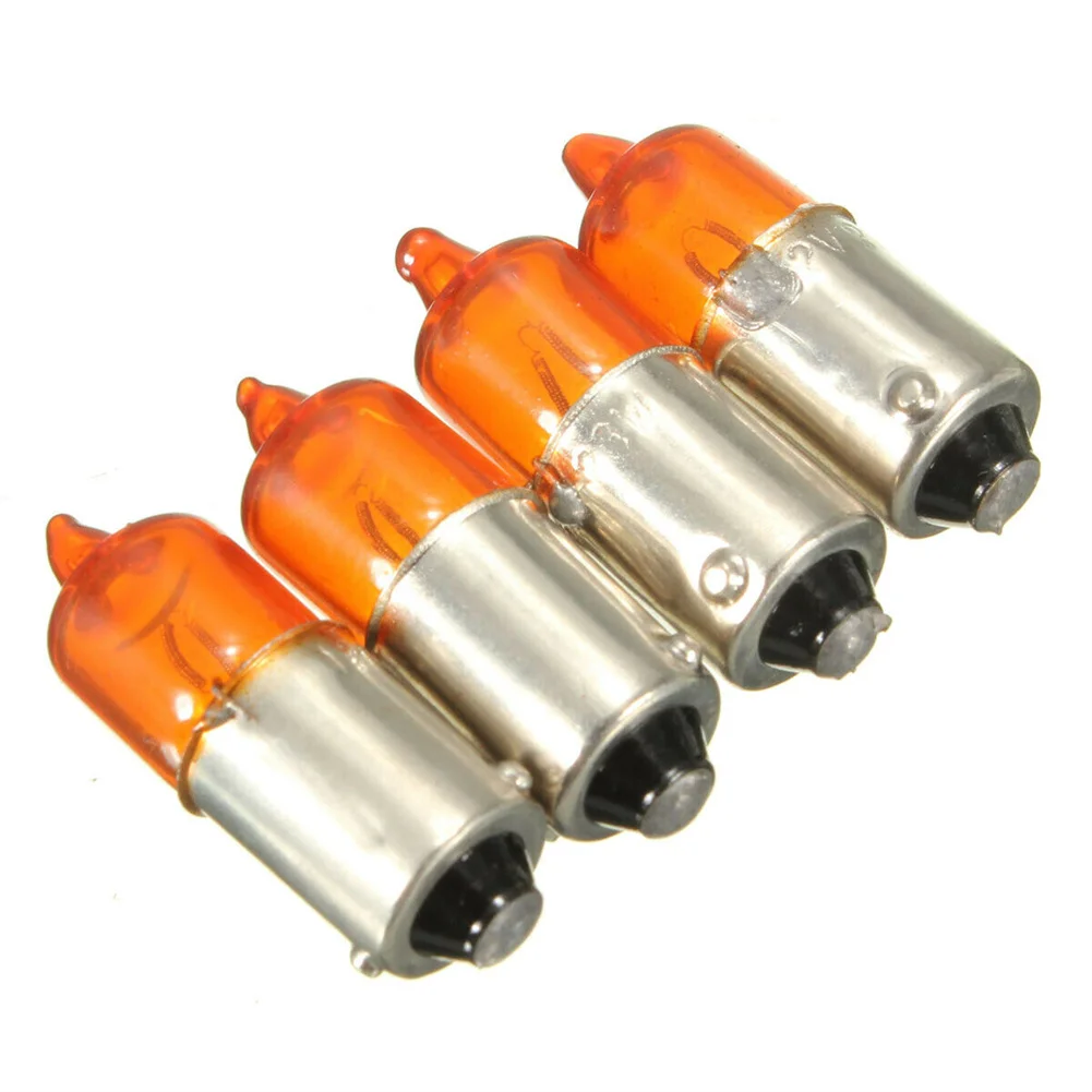 4pcs Motorcycle Amber Light Bulbs BA9S Universal 12v 21w Auto Car Motorcycle Motorbike Scooter Mini Miniature Indicator
4pcs Motorcycle Amber Light Bulbs BA9S Universal 12v 21w Auto Car Motorcycle Motorbike Scooter Mini Miniature Indicator