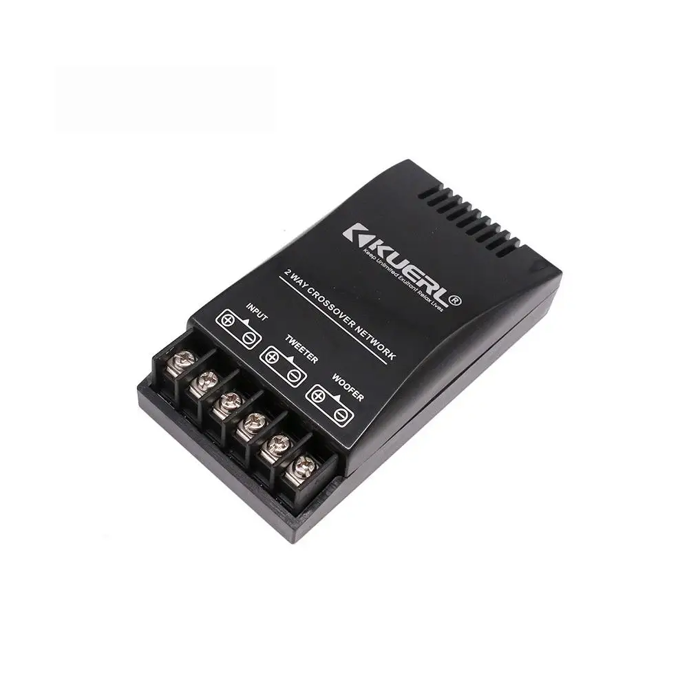 Universal Car Speaker High Low Frequency Divider 2 Way Auto Audio Crossover Frequency Divider Car Modified Accessories
Universal Car Speaker High Low Frequency Divider 2 Way Auto Audio Crossover Frequency Divider Car Modified Accessories