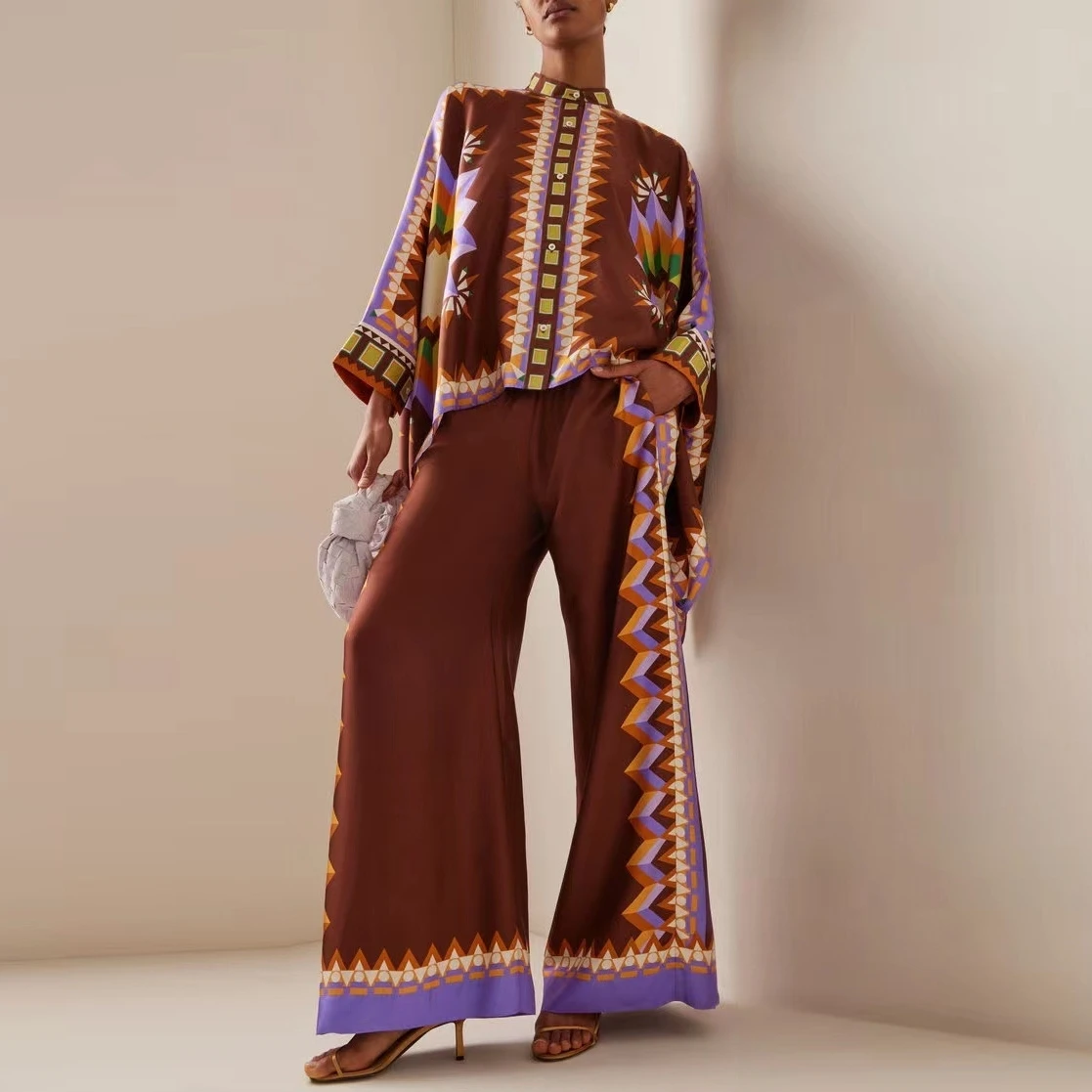 2 Piece Set Dashiki African Clothes Women Summer Autumn New Fashion Long Sleeve Top And Pants Suit Party Lady Matching Sets
2 Piece Set Dashiki African Clothes Women Summer Autumn New Fashion Long Sleeve Top And Pants Suit Party Lady Matching Sets