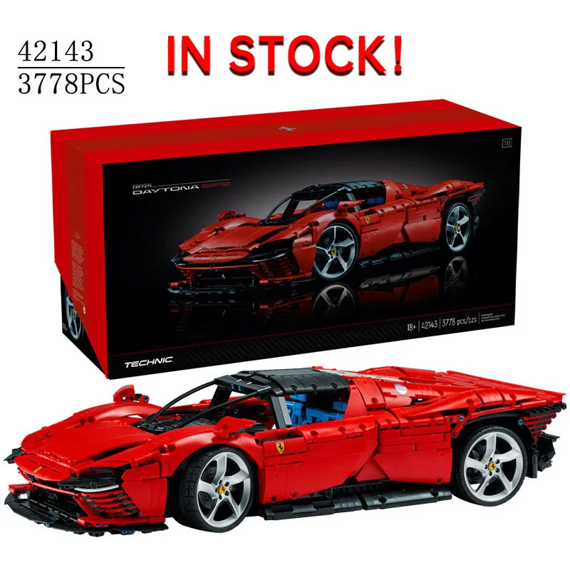 2022 Classic New 3778PCS Technical Ferraried Daytona SP3 42143 Supercar Model Building Block Toys For Boys Girls Birthday Gifts
2022 Classic New 3778PCS Technical Ferraried Daytona SP3 42143 Supercar Model Building Block Toys For Boys Girls Birthday Gifts