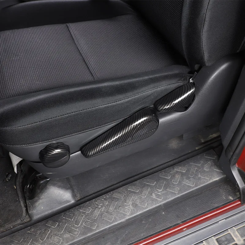 For Toyota FJ Cruiser 2007-2021 ABS Carbon Fiber Car Seat Adjustment Button Cover Decorative Sticker Car Interior Accessories
For Toyota FJ Cruiser 2007-2021 ABS Carbon Fiber Car Seat Adjustment Button Cover Decorative Sticker Car Interior Accessories