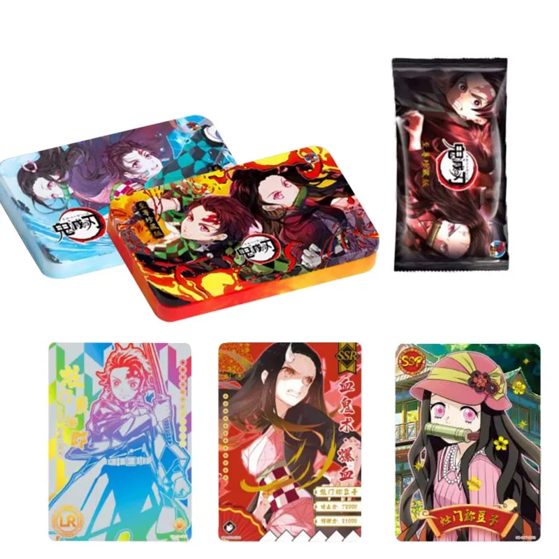 Wholesales Demon Slayer Collection Cards Booster Box Premium SP Limited Drilling Flash EX Bronzing Thick Card
Wholesales Demon Slayer Collection Cards Booster Box Premium SP Limited Drilling Flash EX Bronzing Thick Card