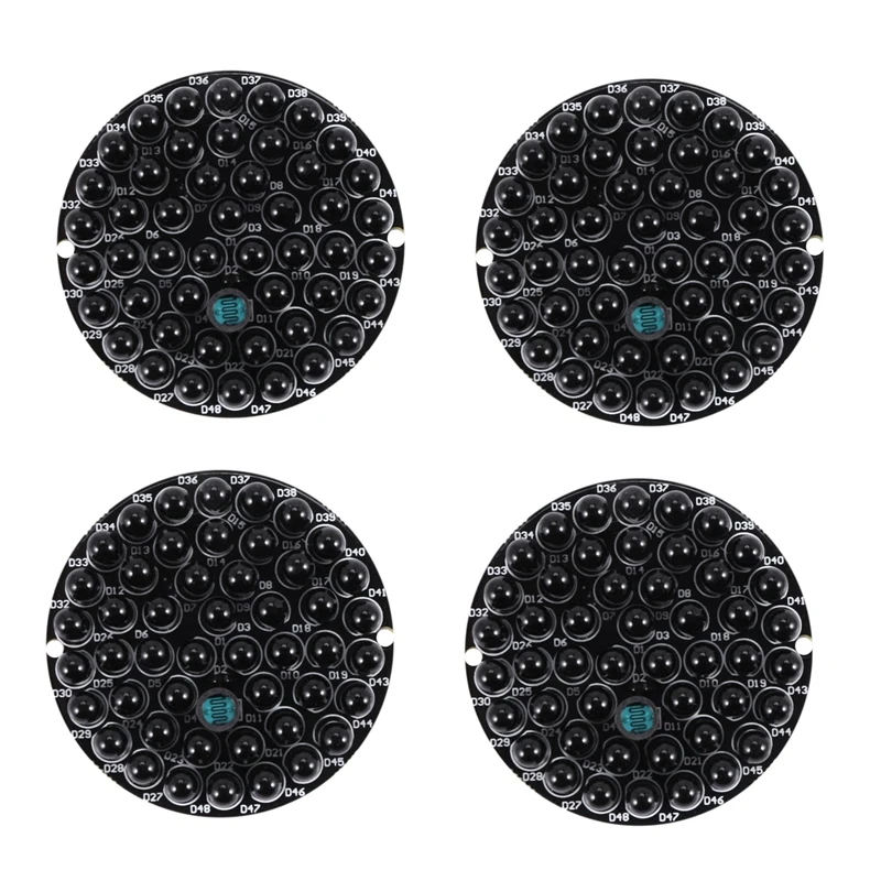 4X IR Infrared LED Board 940Nm 48Pcs IR Leds Invisible At Night No Exposure Light Board
4X IR Infrared LED Board 940Nm 48Pcs IR Leds Invisible At Night No Exposure Light Board