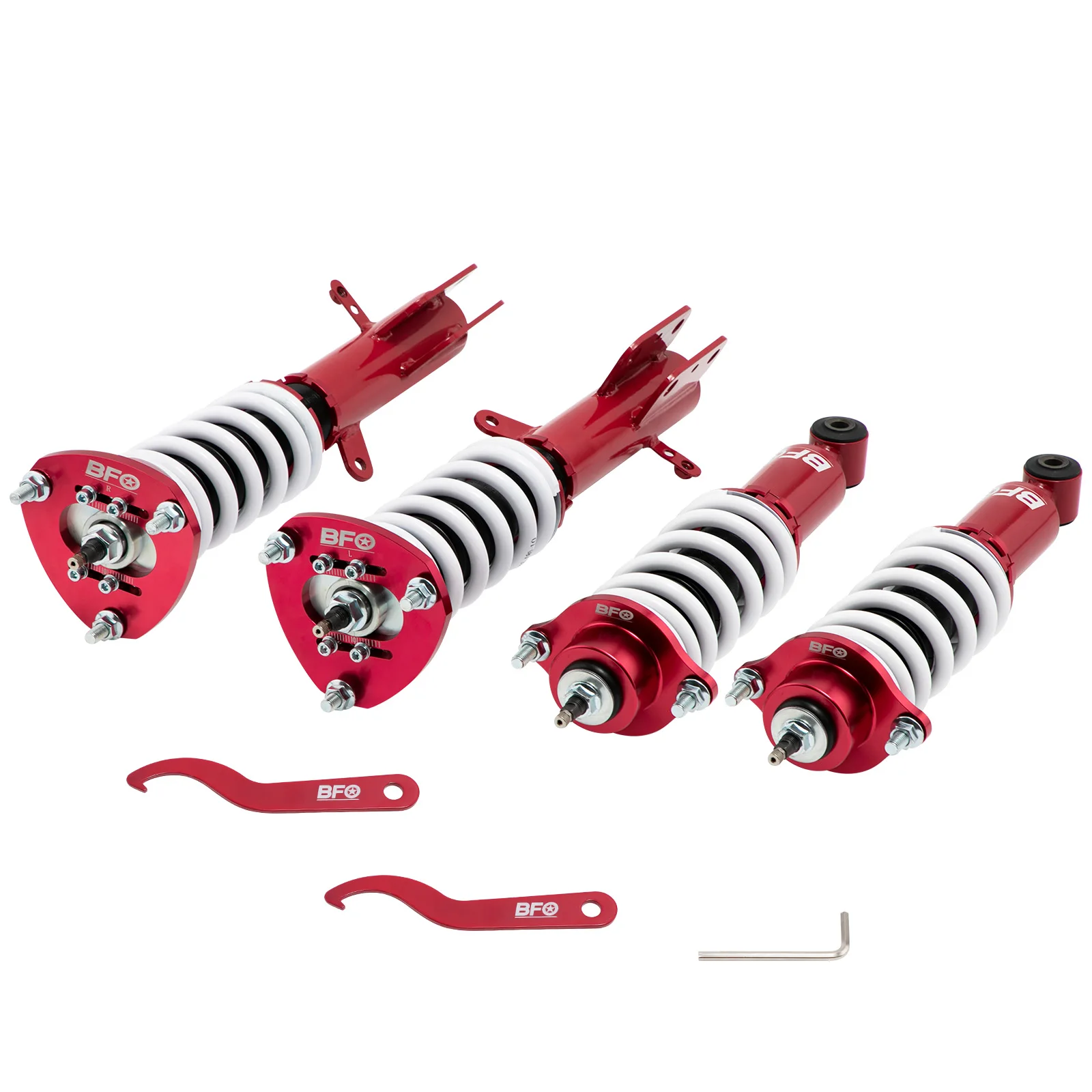 24 Damping Levels Coilovers Suspension Struts For Dodge Caliber 07-12 Patriot MK Coilover Lowering Kit
24 Damping Levels Coilovers Suspension Struts For Dodge Caliber 07-12 Patriot MK Coilover Lowering Kit