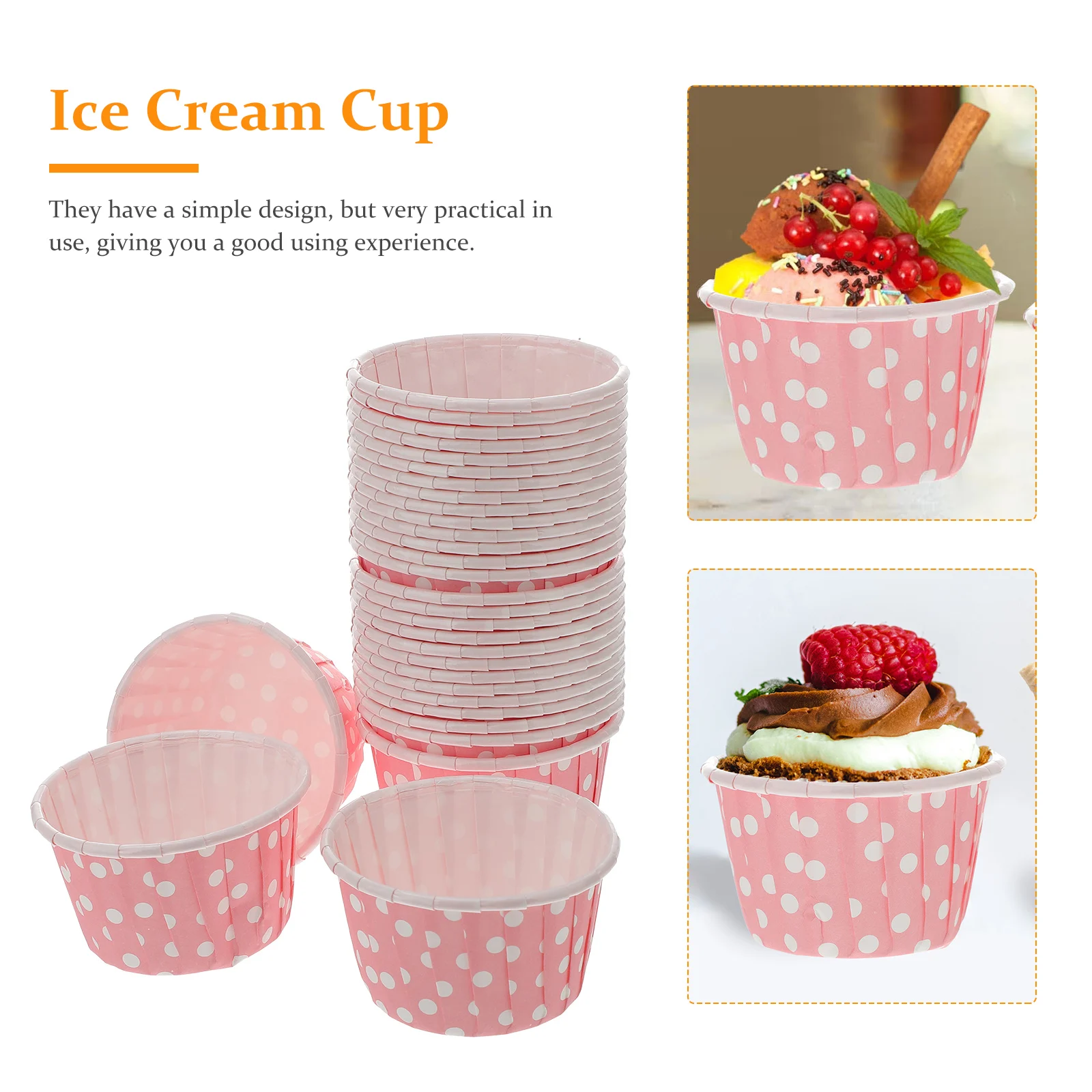 50pcs Disposable Dessert Bowls Ice Cream Packaging Paper Bowls Disposable Paper Cups Ice Cream Paper Bowl Party Ice Cream Cup
50pcs Disposable Dessert Bowls Ice Cream Packaging Paper Bowls Disposable Paper Cups Ice Cream Paper Bowl Party Ice Cream Cup