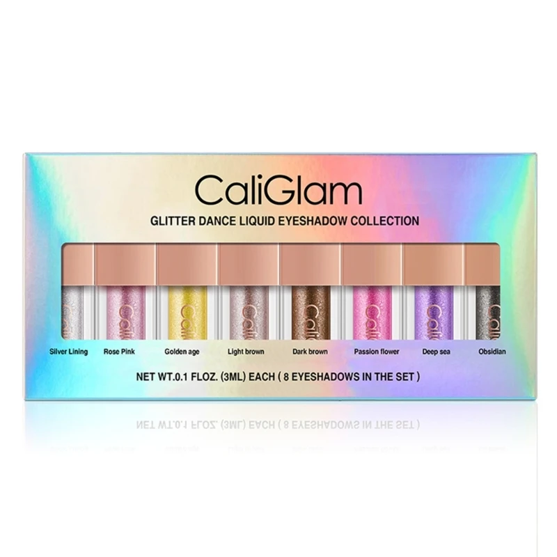 8 Colors Glitter Liquid Eyeshadow Stick Waterproof Long Lasting Easy to Makeup Professional Cosmetic Eyeshadows
8 Colors Glitter Liquid Eyeshadow Stick Waterproof Long Lasting Easy to Makeup Professional Cosmetic Eyeshadows