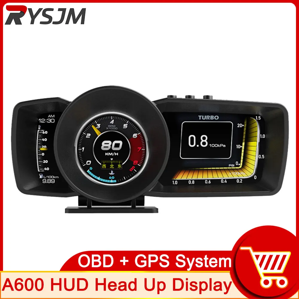 A600 HUD Автомобильная многофункциональная приборная панель бортовой компьютер дисплей с головкой OBD2 GPS умный Спидометр Авто датчик сигнализа...
A600 HUD Автомобильная многофункциональная приборная панель бортовой компьютер дисплей с головкой OBD2 GPS умный Спидометр Авто датчик сигнализа...
