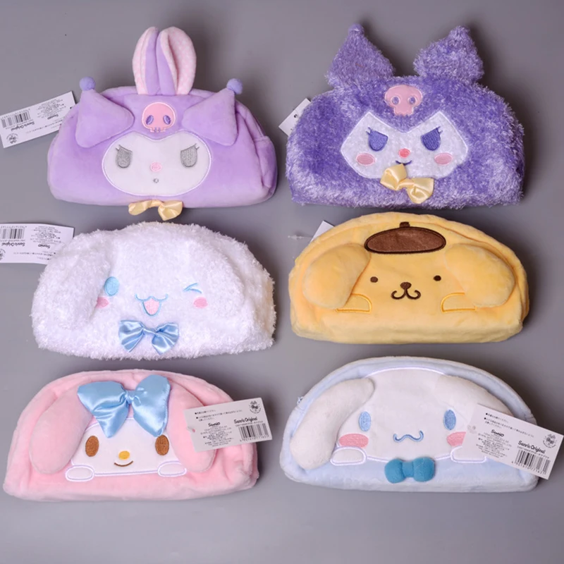 20cm Sanrio Kuromi Cosmetic Bag Storage Plush Toys Kawaii Cinnamoroll My Melody Pompom Purin Wallet Stuffed Dolls Gift for Kids
20cm Sanrio Kuromi Cosmetic Bag Storage Plush Toys Kawaii Cinnamoroll My Melody Pompom Purin Wallet Stuffed Dolls Gift for Kids