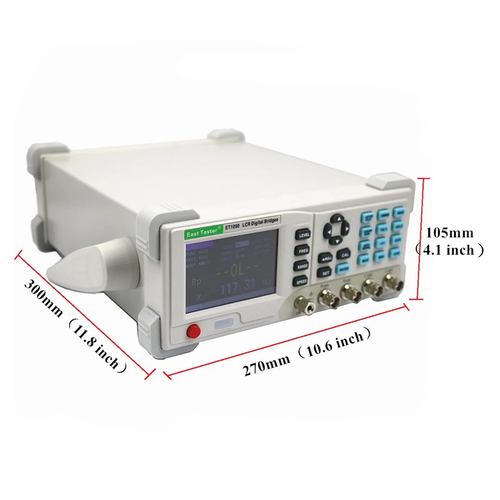 factory ET4401 Capacitance Resistance Inductance Measure Meter Accuracy 0.1% 100Hz~10KHz
factory ET4401 Capacitance Resistance Inductance Measure Meter Accuracy 0.1% 100Hz~10KHz