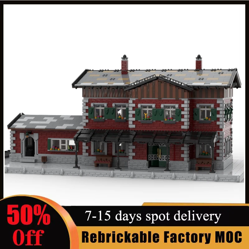 New 7500pcs Train Station Building Blocks Customized MOC-81863 Street View Bricks Assembly DIY Birthday Children Toys Gifts
New 7500pcs Train Station Building Blocks Customized MOC-81863 Street View Bricks Assembly DIY Birthday Children Toys Gifts