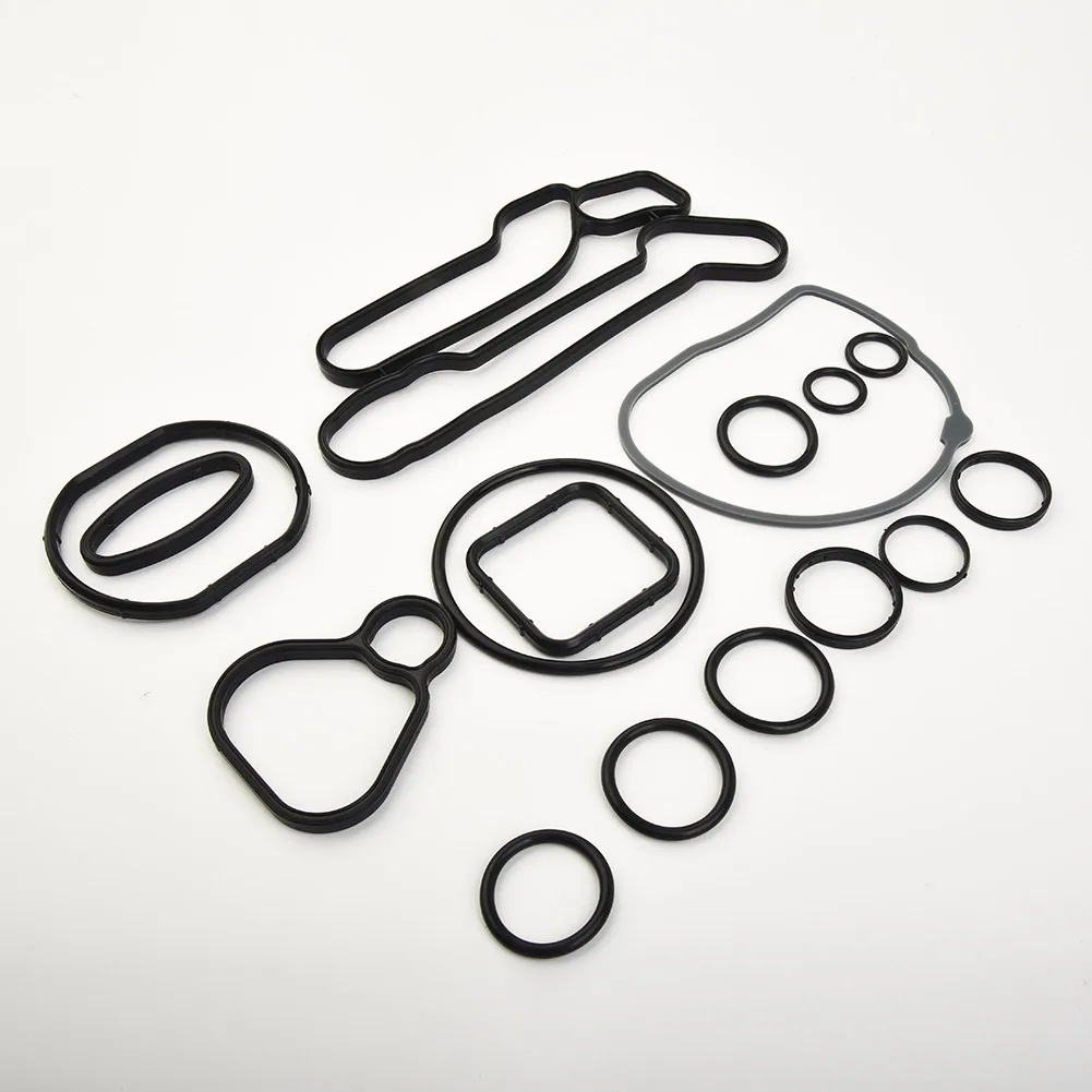 15 PCS Gaskets For Chevrolet For Cruze Aveo Engine Oil Cooler Gasket Seal Fits For 1.6L 1.8L Models 93186324 55354071 55571687
15 PCS Gaskets For Chevrolet For Cruze Aveo Engine Oil Cooler Gasket Seal Fits For 1.6L 1.8L Models 93186324 55354071 55571687