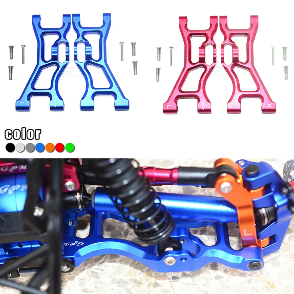 GPM Losi 1/10 Rock Rey RTR 4WD Rock Racer LOS03026 Metal Aluminum alloy Front lower arm Swing arm Front lower A arm
GPM Losi 1/10 Rock Rey RTR 4WD Rock Racer LOS03026 Metal Aluminum alloy Front lower arm Swing arm Front lower A arm