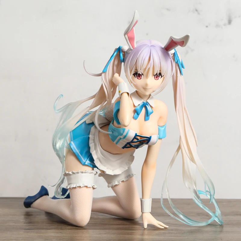 BINDing Chris Aqua Blue Bunny Girl Ver. 1/4 Scale PVC Figure Anime Figurine Model Toy Doll Gift
BINDing Chris Aqua Blue Bunny Girl Ver. 1/4 Scale PVC Figure Anime Figurine Model Toy Doll Gift