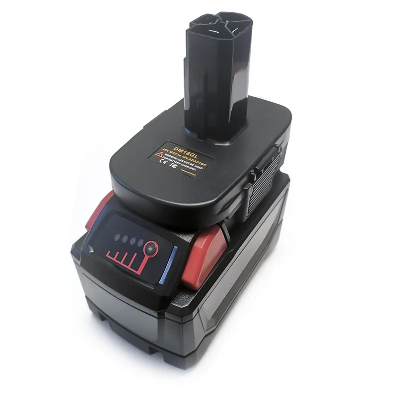 For Dewalt 18V and For Milwaukee 18V Adapter For Craftsman 19.2V Li-Ion Nickel Batteries DM18GL 18V To 20V Battery Adapter
For Dewalt 18V and For Milwaukee 18V Adapter For Craftsman 19.2V Li-Ion Nickel Batteries DM18GL 18V To 20V Battery Adapter
