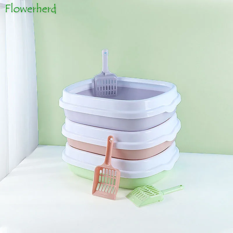 Large Cat Litter Box with Shovel Fully Semi-enclosed Cat Toilet Removable Cat Litter Box Cat Pet Supplies Pet Toilet Litter
Large Cat Litter Box with Shovel Fully Semi-enclosed Cat Toilet Removable Cat Litter Box Cat Pet Supplies Pet Toilet Litter