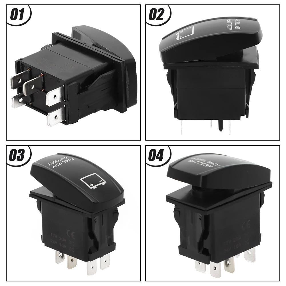 Accessories Car Modification Switch Yacht Switch -25~80℃ 5-pin Backlit Lights Black Hard Ship Modification Switch
Accessories Car Modification Switch Yacht Switch -25~80℃ 5-pin Backlit Lights Black Hard Ship Modification Switch