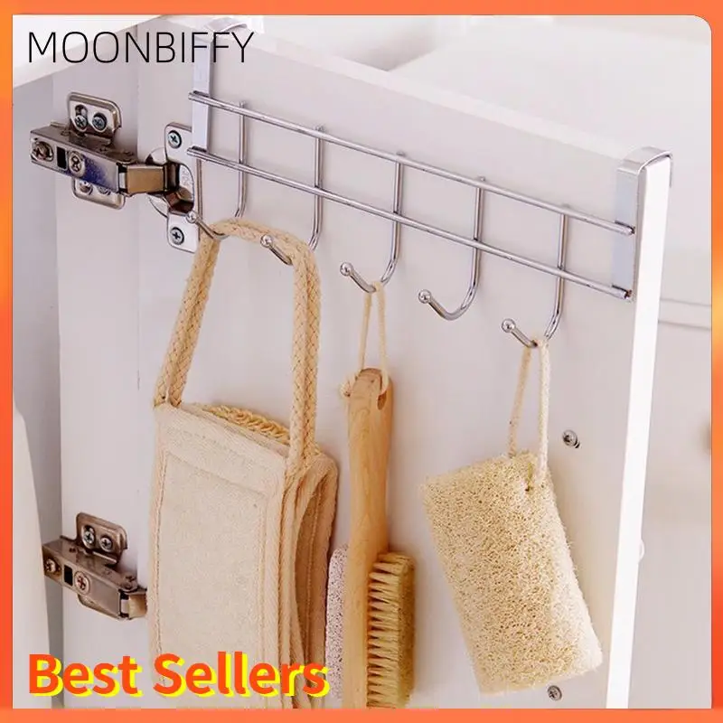 Stainless Steel Hook Free Punching Kitchen Bathroom Cabinet Door Back Type Coat Towel Storage Hanger Clothing Rack Shelf Cocina
Stainless Steel Hook Free Punching Kitchen Bathroom Cabinet Door Back Type Coat Towel Storage Hanger Clothing Rack Shelf Cocina