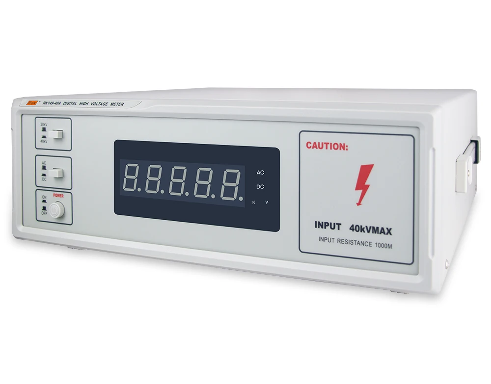 RK149-40A High-Precision Voltage Meter 1.000kV-19.999kV 20.000kV-40.000kV
RK149-40A High-Precision Voltage Meter 1.000kV-19.999kV 20.000kV-40.000kV