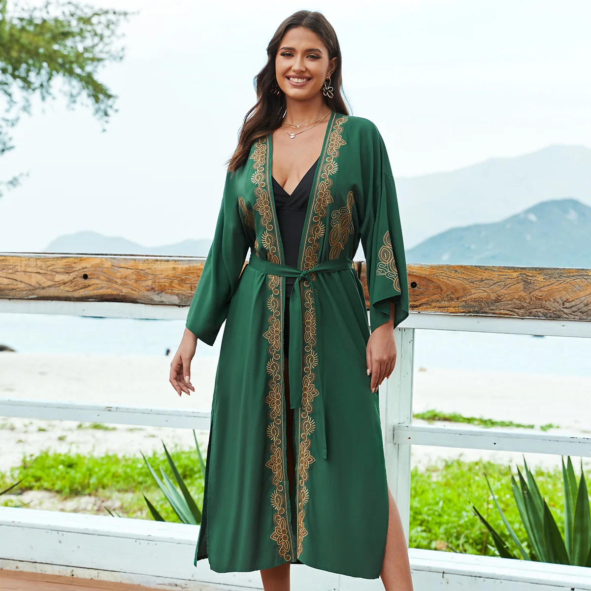 Cardigan Cover-Ups Women Dress Swimsuit Sundress Robes Summer New Print Bohemian Beach Holiday Long Maxi Dress Cove Ups Vestidos
Cardigan Cover-Ups Women Dress Swimsuit Sundress Robes Summer New Print Bohemian Beach Holiday Long Maxi Dress Cove Ups Vestidos