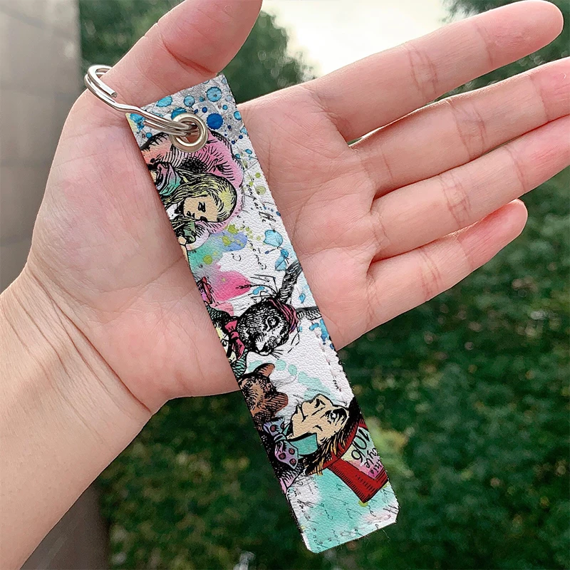 Fashion Alice in Wonderland Tea TimeKeychain Strap Keyrings Hanging Holder Bag Car Wallet Trinket Keychain Hanging
Fashion Alice in Wonderland Tea TimeKeychain Strap Keyrings Hanging Holder Bag Car Wallet Trinket Keychain Hanging