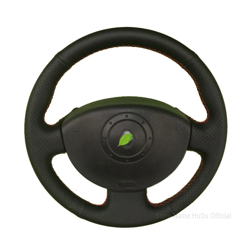 DIY Custom Car Steering Wheel Cover Non Slip For Renault Megane 2 2003 2008 Black Leather Hand stitched Braid On the Handlebar
DIY Custom Car Steering Wheel Cover Non Slip For Renault Megane 2 2003 2008 Black Leather Hand stitched Braid On the Handlebar