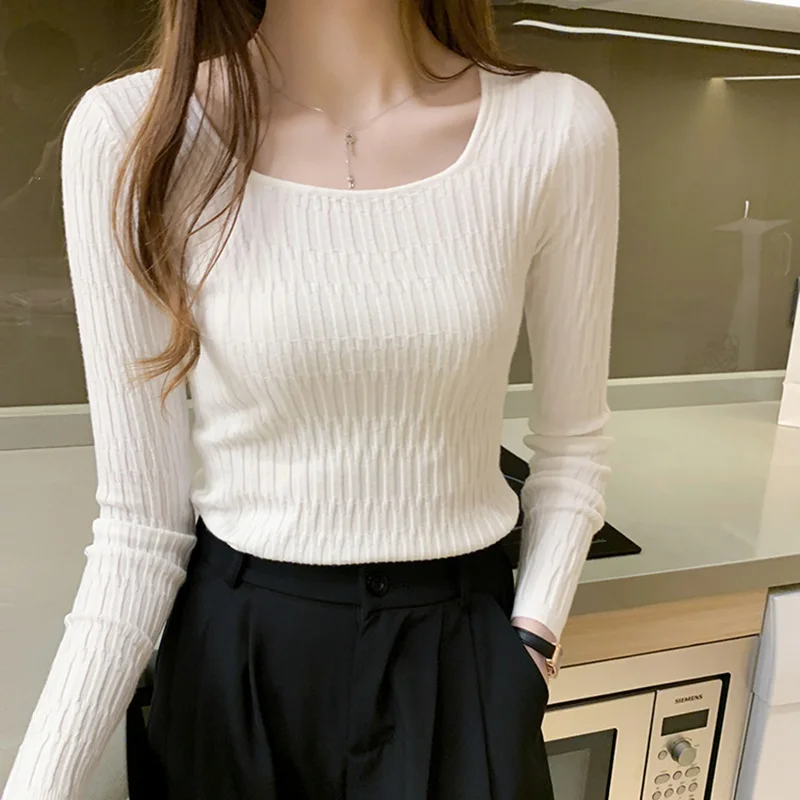2023 Casual O-Neck Sweater Autumn Winter Slim Sweater Women Solid Knit Ssweaters Pullovers Long Sleeve Soft Femme Jumper Top
2023 Casual O-Neck Sweater Autumn Winter Slim Sweater Women Solid Knit Ssweaters Pullovers Long Sleeve Soft Femme Jumper Top