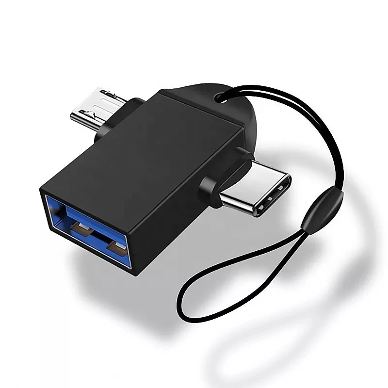 2 In 1 Type-c Micro Usb Male To Usb3.0 Otg Adapter Flash Drive Keyboard Mouse Charging Data Sync Android Phone Otg Connector
2 In 1 Type-c Micro Usb Male To Usb3.0 Otg Adapter Flash Drive Keyboard Mouse Charging Data Sync Android Phone Otg Connector