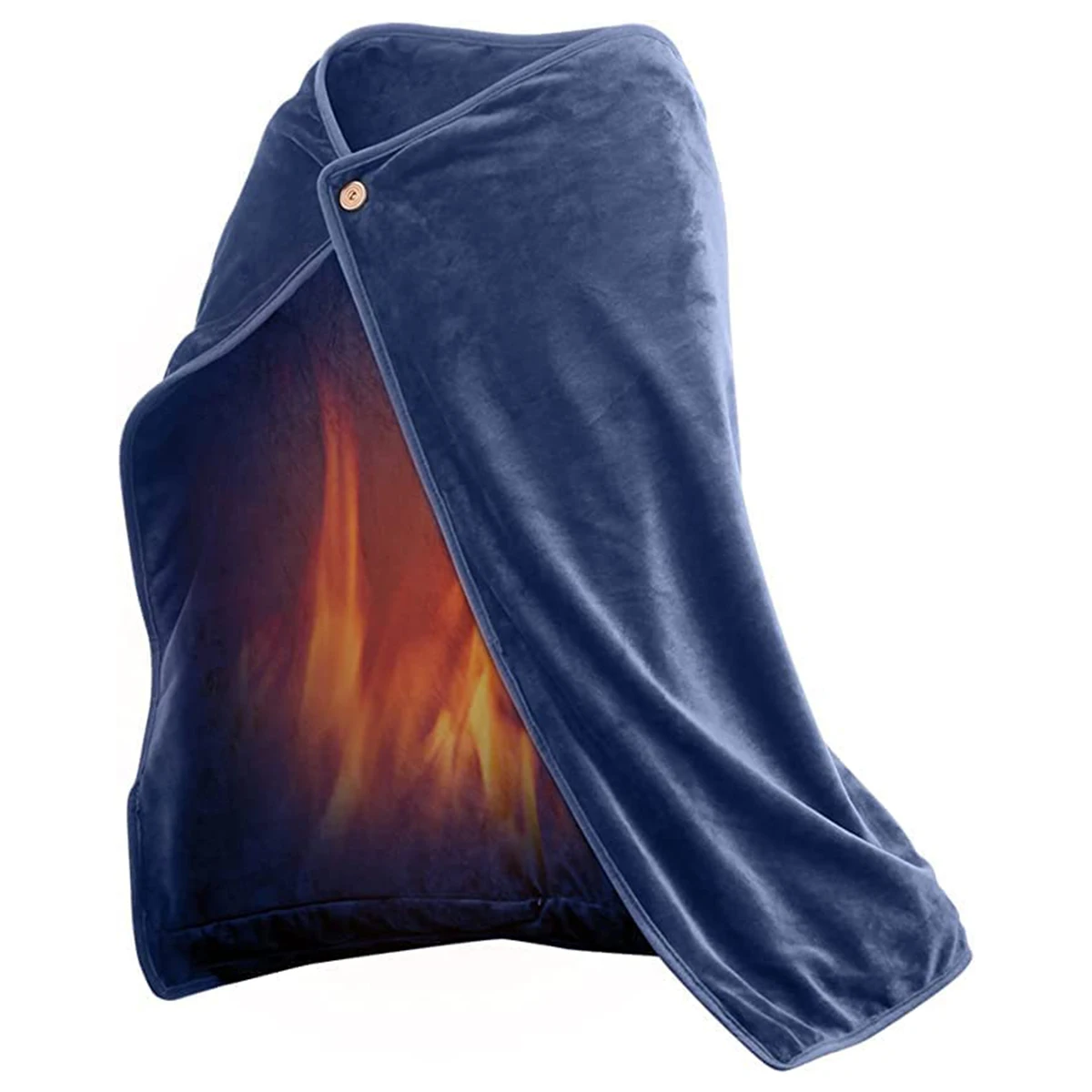 USB Heated Shawl 39 x 27 Inch Soft Flannel Heated Wrap Blanket Wearable Fast Heating Electric Throw Blanket Washable Winter Warm
USB Heated Shawl 39 x 27 Inch Soft Flannel Heated Wrap Blanket Wearable Fast Heating Electric Throw Blanket Washable Winter Warm