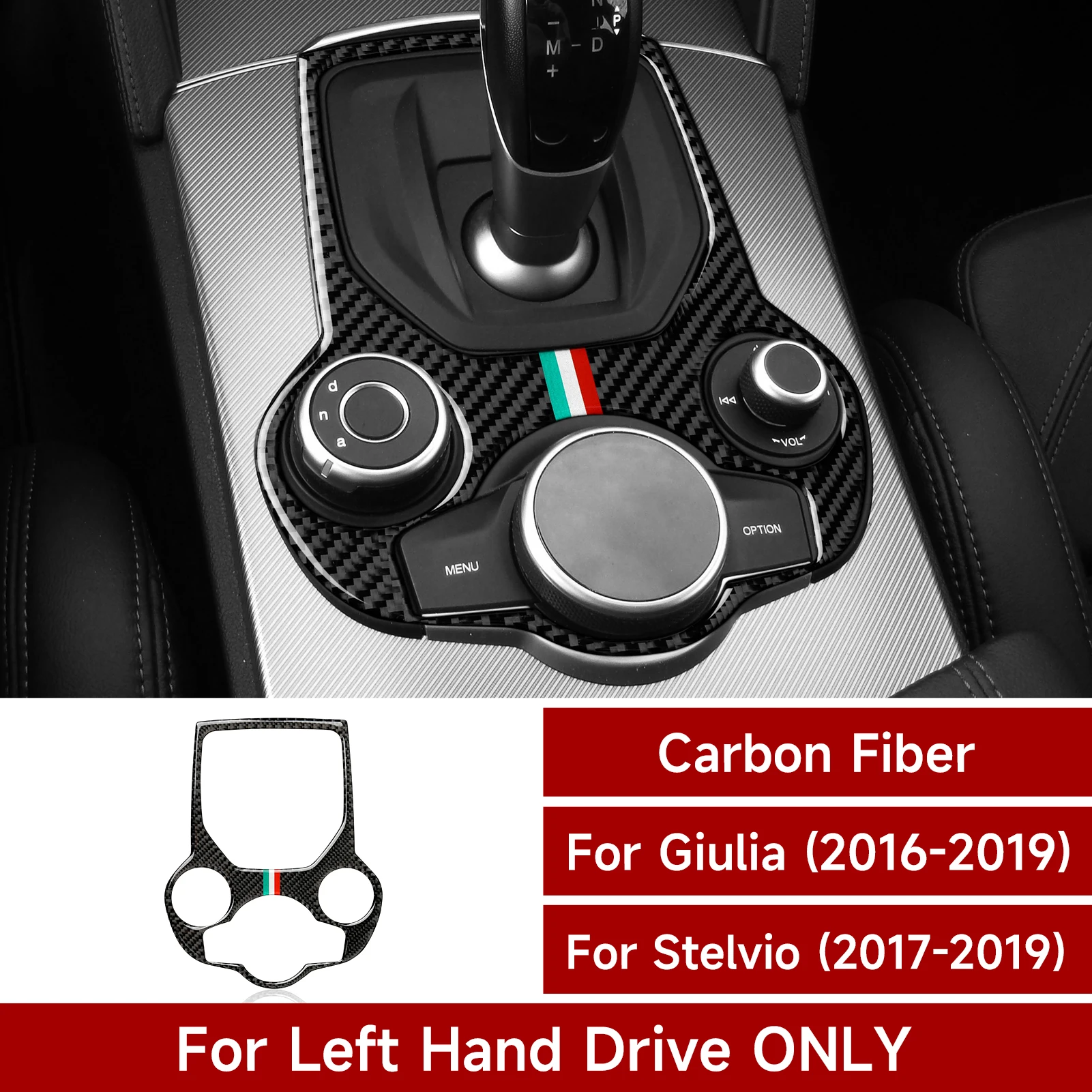 Для Alfa Romeo Giulia 952/Stelvio 949 2016-2019, панель переключения передач на центральной консоли, внутренняя наклейка из углеродного волокна, автомобильные аксессуары
Для Alfa Romeo Giulia 952/Stelvio 949 2016-2019, панель переключения передач на центральной консоли, внутренняя наклейка из углеродного волокна, автомобильные аксессуары