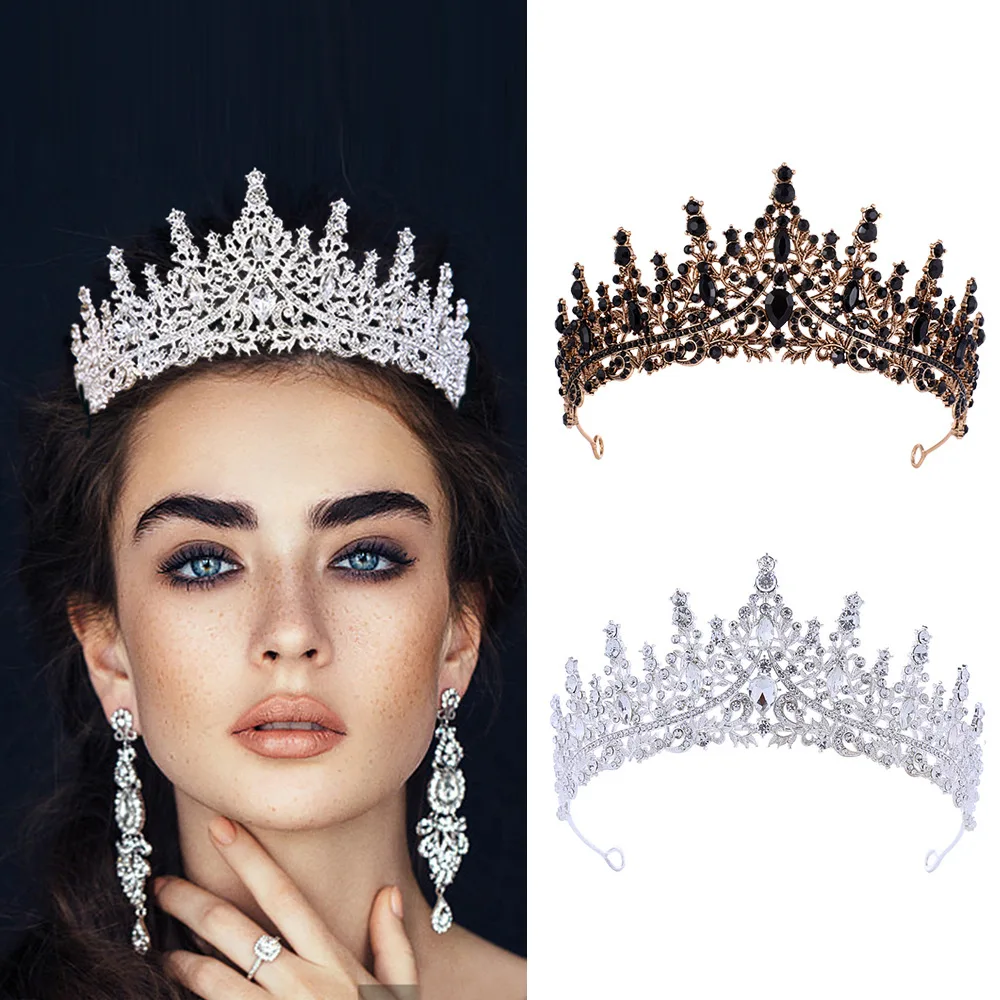 Головной убор для невесты Роскошная корона для невесты свадебное платье аксессуары Черная Женская корона свадебный ужин
Головной убор для невесты Роскошная корона для невесты свадебное платье аксессуары Черная Женская корона свадебный ужин