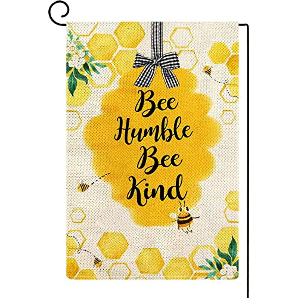 Summer Bee Garden Flag Burlap Vertical Double Sided,Bee Humble Bee Kind Small Garden Flag Summer Honey Farmhouse
Summer Bee Garden Flag Burlap Vertical Double Sided,Bee Humble Bee Kind Small Garden Flag Summer Honey Farmhouse