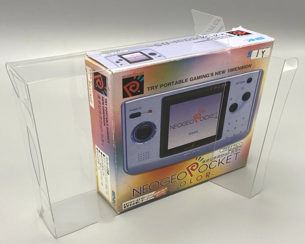 

Transparent Box Protector For Neo Geo Pocket Color Console Collect Boxes For SNK/NGPC Game Shell Clear Display Case