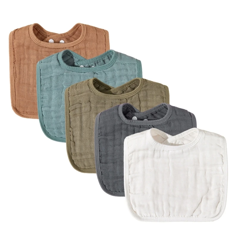 5Pcs Infant Bandana Burp Cloths Breathable Boy Girls Feeding Bib for Feeding
5Pcs Infant Bandana Burp Cloths Breathable Boy Girls Feeding Bib for Feeding