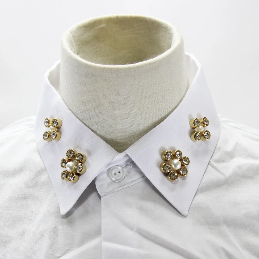 White Shirt Fake Collars Floral Beads Lapel Detachable False Collar for Women Vintage Sweater Faux Col Female Removable Neck Tie
White Shirt Fake Collars Floral Beads Lapel Detachable False Collar for Women Vintage Sweater Faux Col Female Removable Neck Tie
